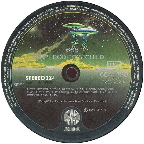 Aphrodite's Child – 666