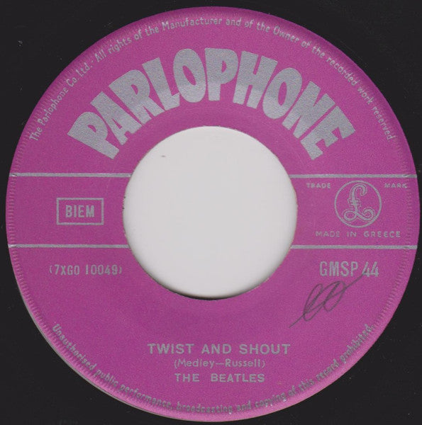 The Beatles ‎– Love Me Do / Twist And Shout