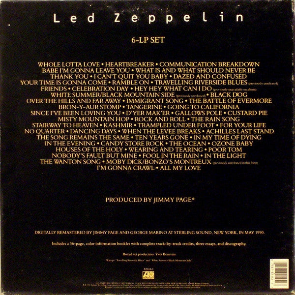 Led Zeppelin – Led Zeppelin (6-LP Set)